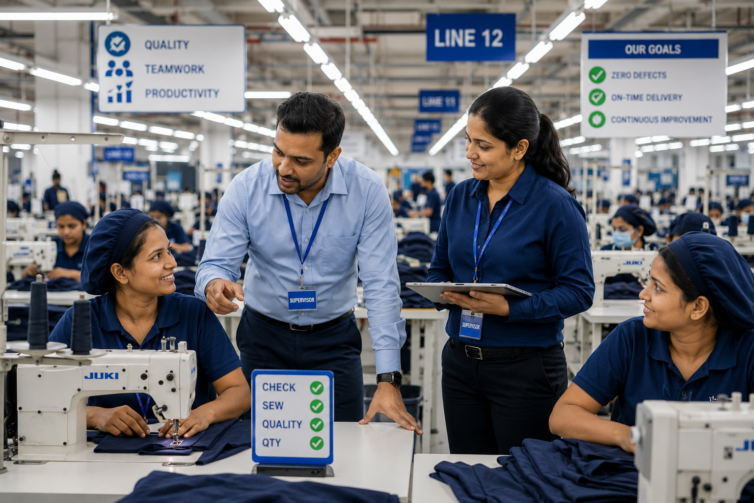 Implementing Actionable KPIs for Garment Factory Management and Production Staff - supporting image