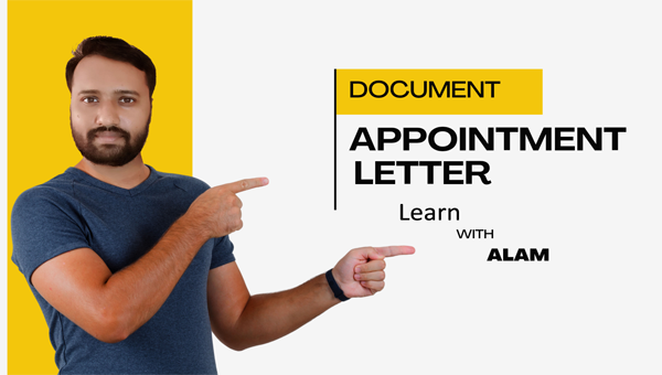Appointment letter