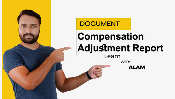 Compensation Adjustment Report Template