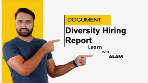Diversity Hiring Report Excel Template