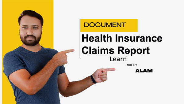 Health Insurance Claims Report Template