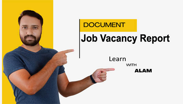 Job Vacancy Report Template