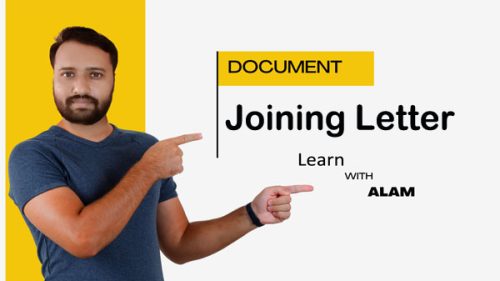 Joining Letter