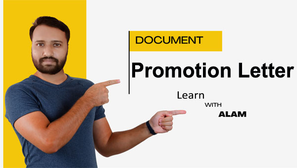Promotion Letter