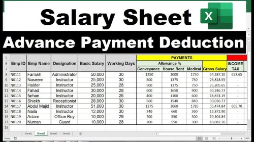 SalarySheet