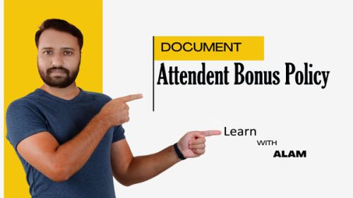 Attendance Bonus Policy