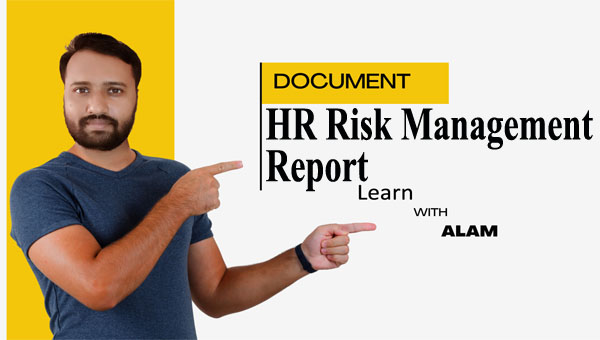 HR Risk Management Report Template
